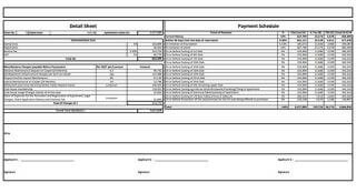 costing sheet